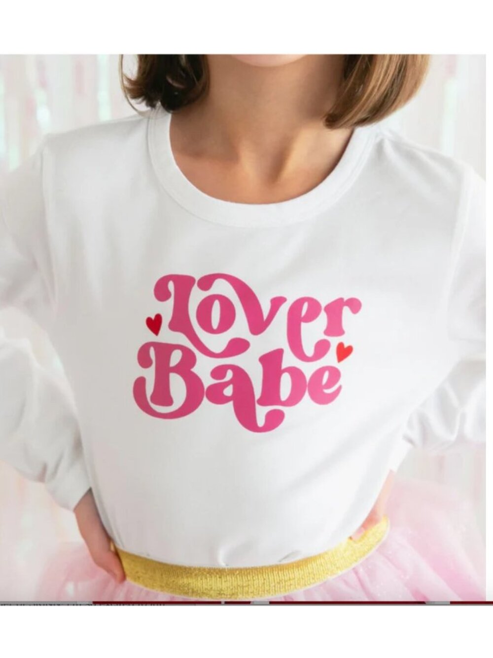NWT Boutique Brand Sweet Wink Lover Baby Top Shirt Girl's Size 3T Toddler